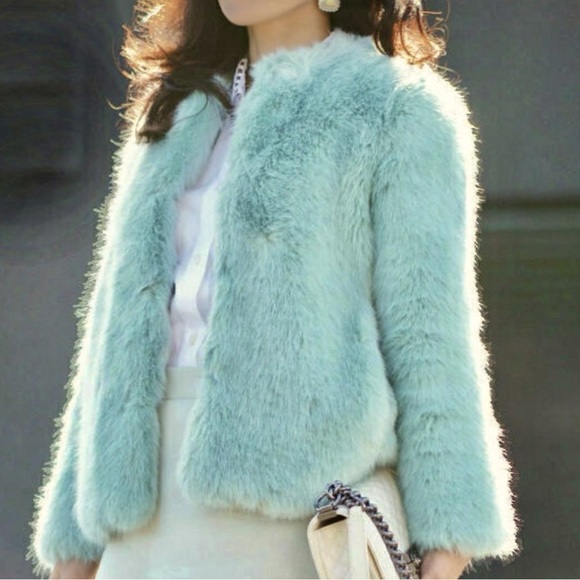 NEW Zara luxe faux fur jacket - Picture 5 of 9